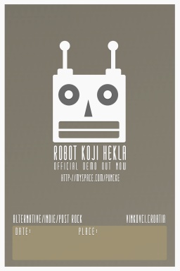 RubySoho - Punčke - Robot koji hekla promo plakat